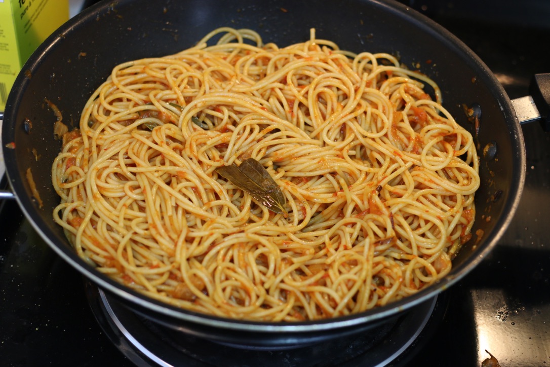 Jollof Spaghetti