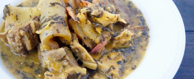 Onugbu - bitterleaf - Soup - ibo - igbo - Nigerian - ewuro