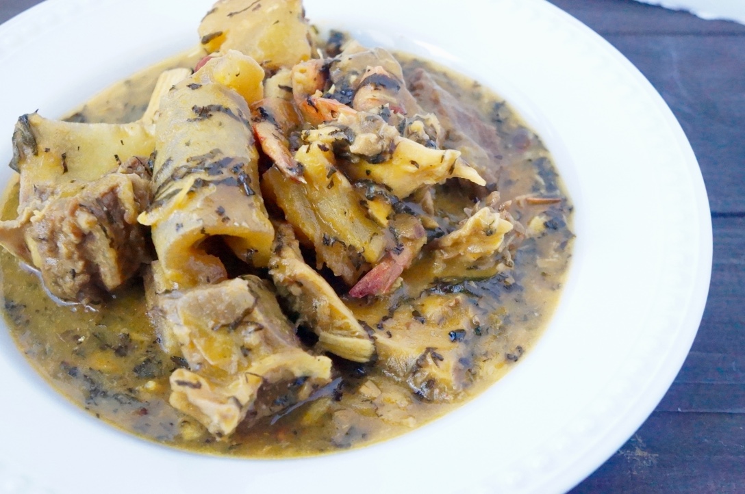Onugbu - bitterleaf - Soup - ibo - igbo - Nigerian - ewuro