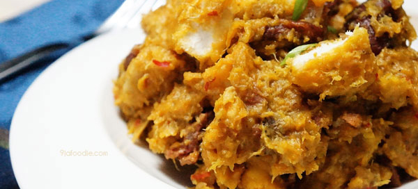 yam pottage - porrage - asaro - party - style - nigerian - recipe