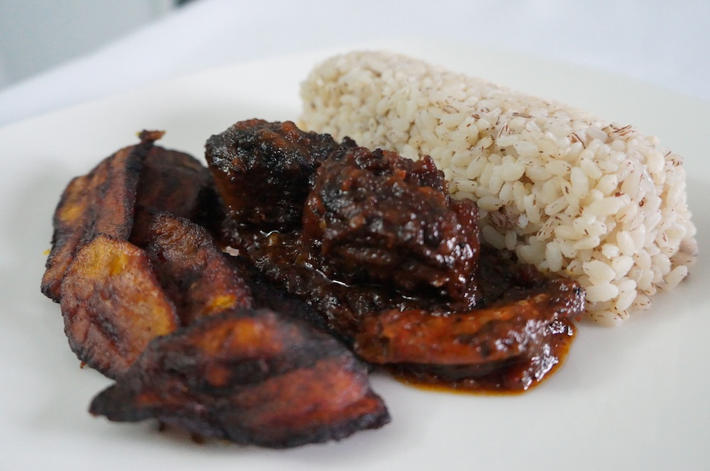 ofada - rice - nigerian - cuisine - modern
