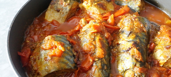 Mackerel - stew - tomato - sauce - nigerian - food - alaran