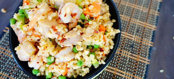 bulgur - wheat - recipe - chicken - shrimp - easy - healthy - nigerian - weight - loss - food