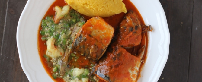Light mackerel stew